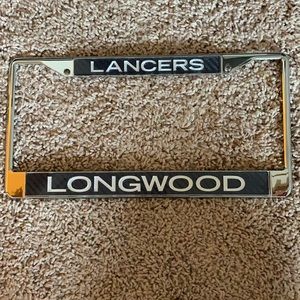 Longwood Lancers License Plate Frame